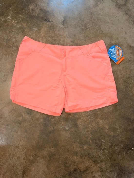 Columbia Pants - Columbia Coral Omni-Shade Hiking Shorts Women’s Outdoor Fishing Trail Shorts L